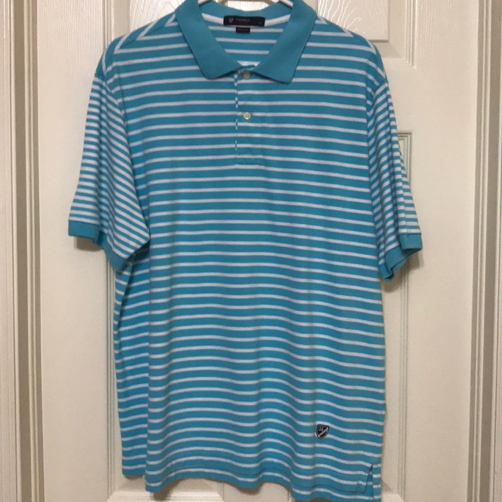 Men’s Cremieux polo style shirt.